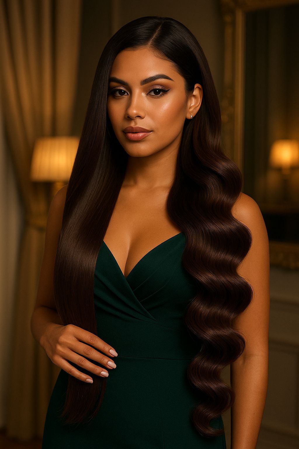 DARK COLOR STRAIGHT/BODY WAVE