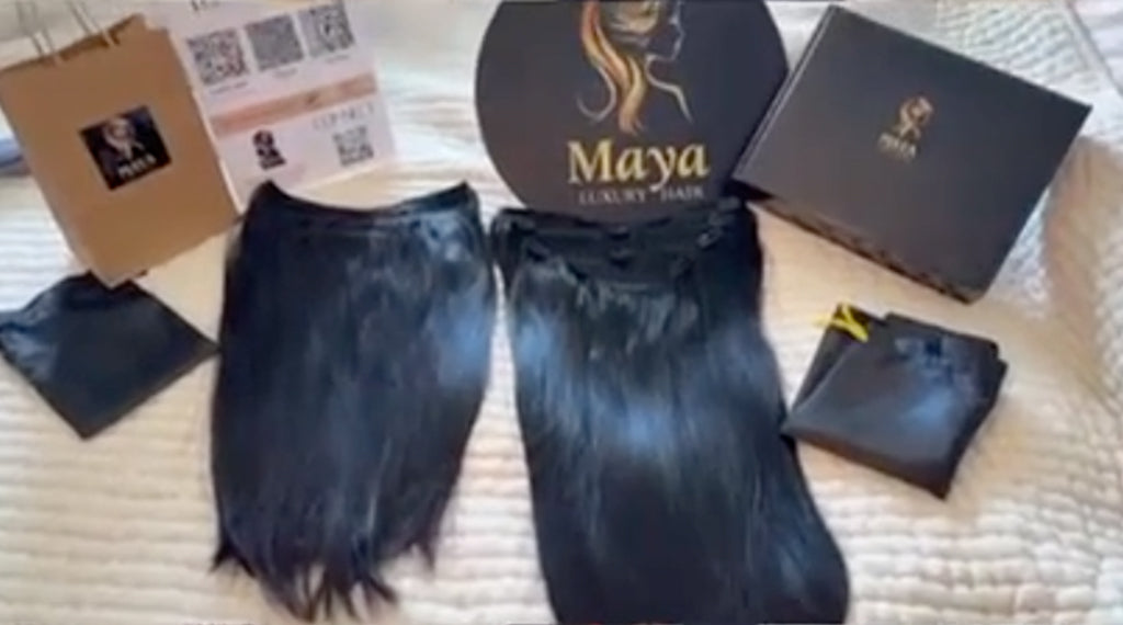 Service Hair Extension Clip Sewing